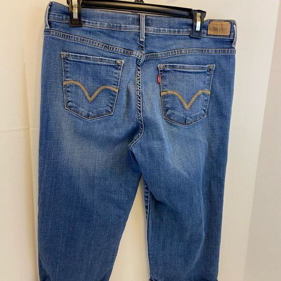 Levi’s 515 denim capri stretch size 10 - Picture 4 of 4